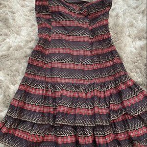 French Connection strapless mini (skater like) dress